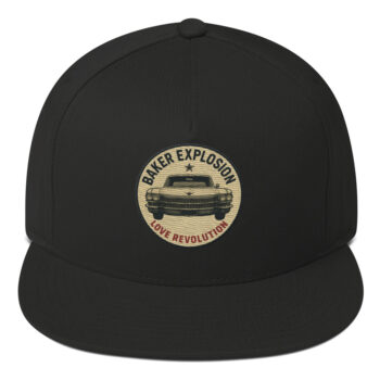 Love Revolution Flat Bill Cap