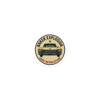 Love Rev Cadillac Sticker - Image 2