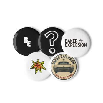 Set of pin buttons - Image 2